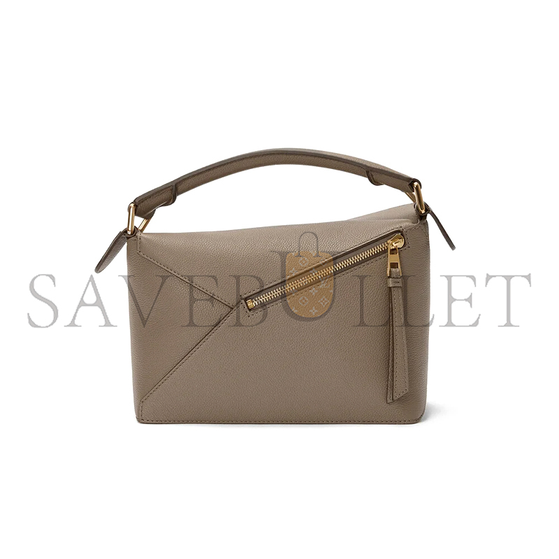 LOEWE SMALL PUZZLE EDGE BAG IN SOFT GRAINED CALFSKIN A510P60XAW (24*16.5*10.5cm)
